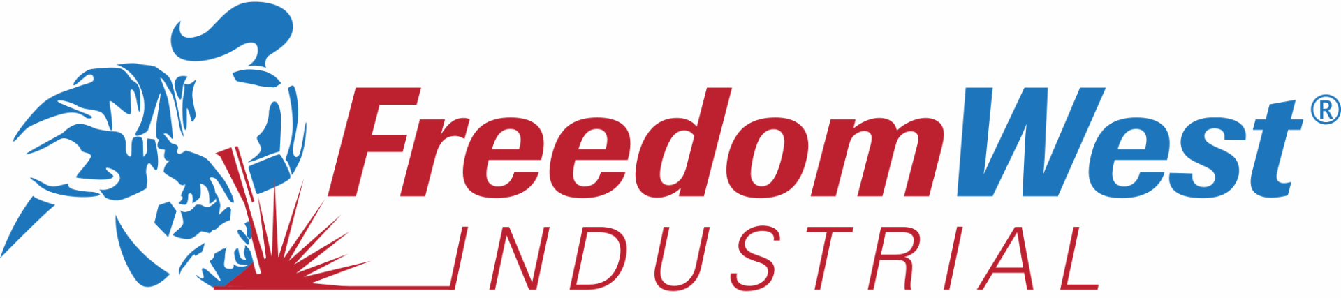 Partial red background with blurred text elements.